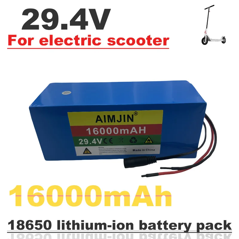 

High quality lithium battery suitable for lithium ion batteries in wheelchairs and bicycles, 7S5P, 29.4V, 16Ah, 500W, 18650