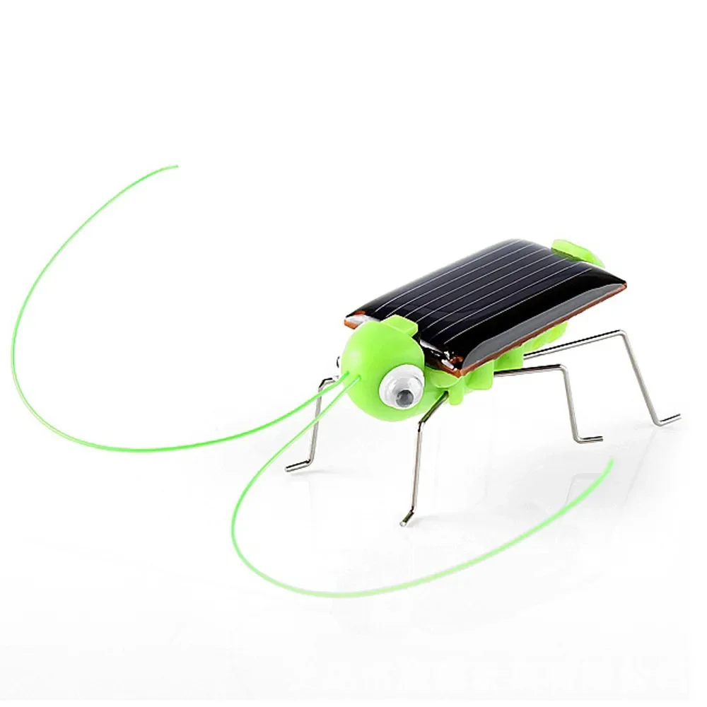 2024 Solar Grasshopper Educational Solar Powered Grasshopper Robot Toy Required Gadget Gift Solar Toys No Batteries for Kids