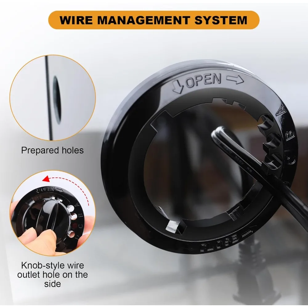 تررم زجاجي بفتحة أمامية للحرباء، مقاس 18 × 18 × 36 بوصة مع باب مفصلي مزدوج