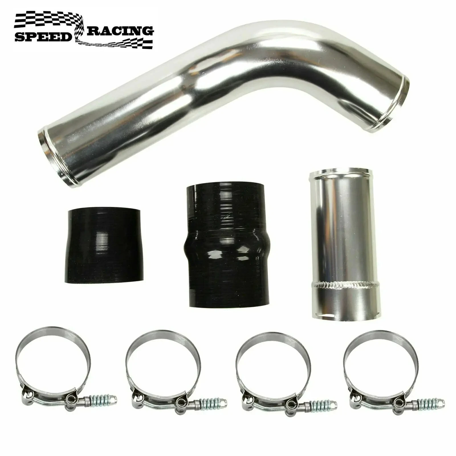 Hot Side Intercooler Pipe Upgrade + Boot for Ford 6.7L Powerstroke Diesel 2011-2016