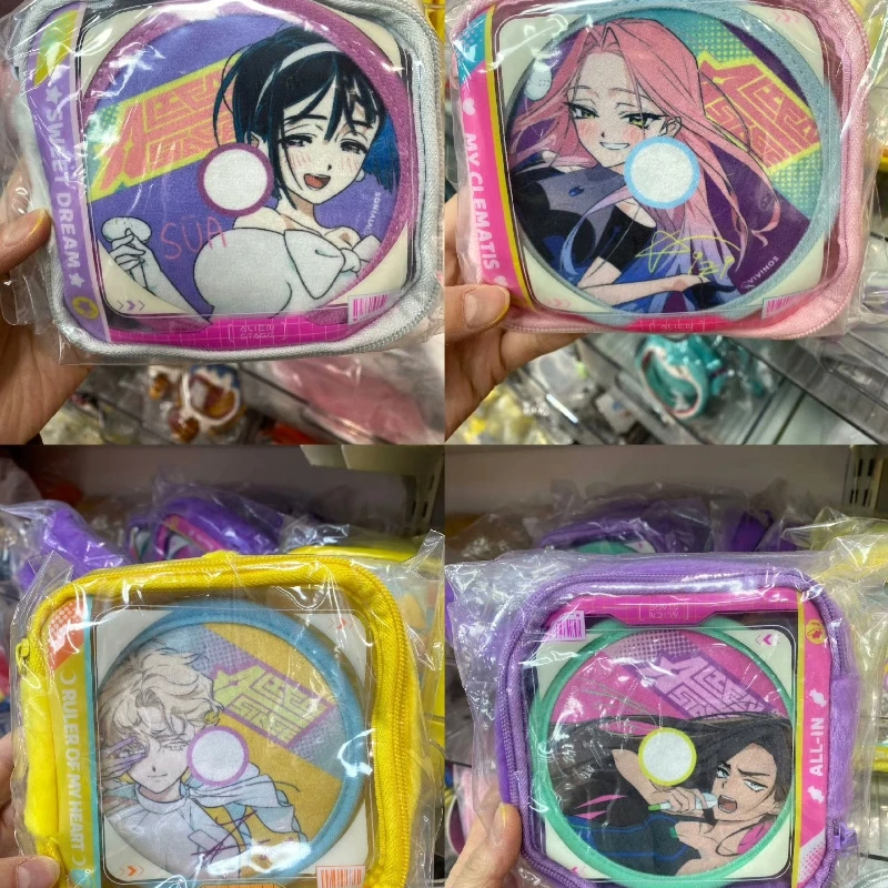 Stock Echte Nullset Alien Bühne Schmerzen Tasche Abzeichen Kawaii Mizi Sua Till Ivan Sammeln Kostbare Karten Gute Geburtstag Mädchen Geschenke Spielzeug