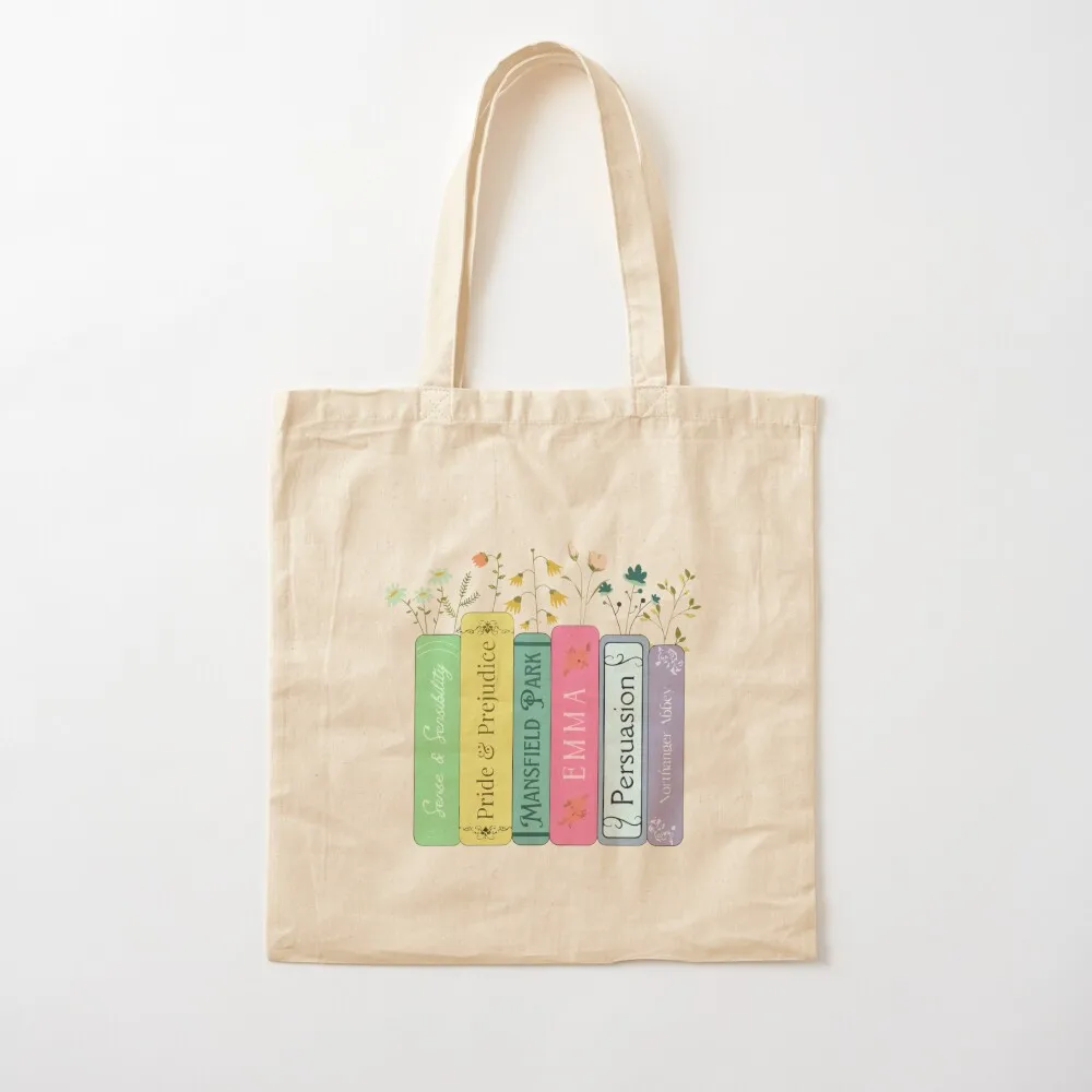 

Jane Austen Books Pride & Prejudice Tote Bag Women bags Shopper handbag Custom bag eco bag folding Canvas Tote