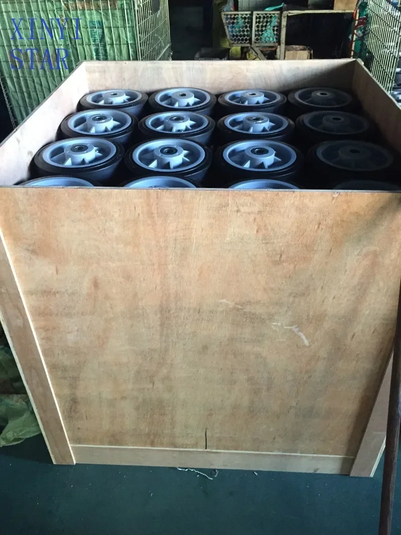 Perfect Thermoplastic Rubber Wheel for Heavy-Duty Industrial and Residential Use Wide Range of Sizes and Custom Specs