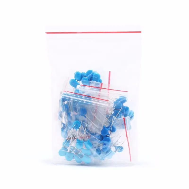 

Высоковольтный керамический конденсатор 2 кВ, обычно используемый пакет компонентов 102K-681K, 10 видов, по 10 штук каждый