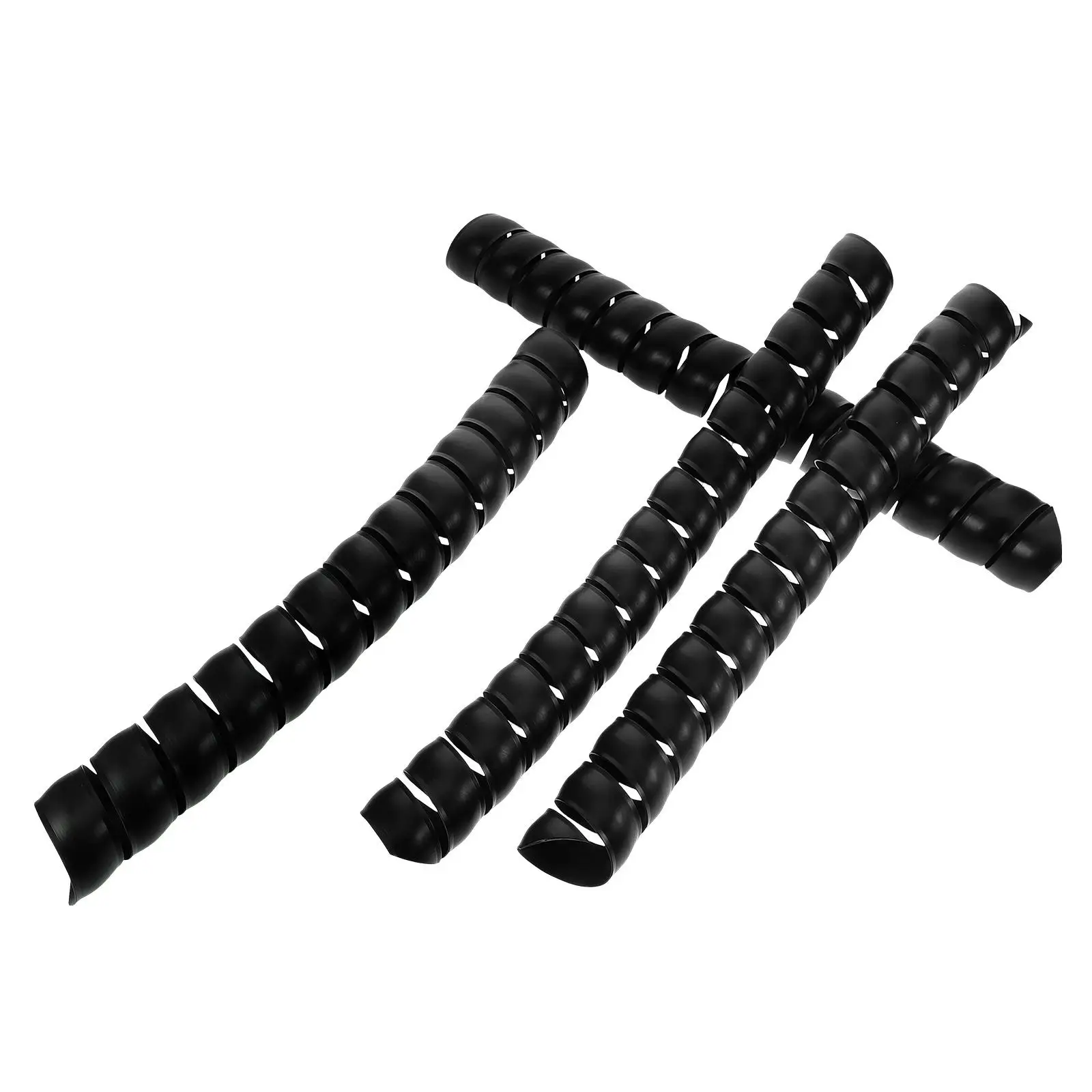 

2 Pcs Tree Trunk Protectors Durable Plastic Guards Mouse Proof Black Plants Squirrels Chew Resistant Yard Shrub Garden