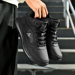 Chef shoes four seasons soft sole non-slip waterproof oil-proof kitchen work shoes men's plus size fashion casual light sneakers
