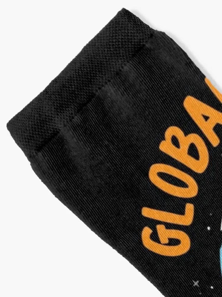 Stop Global Warming Climate Change Socks Toe sports hiphop Stockings Mens Socks Women's