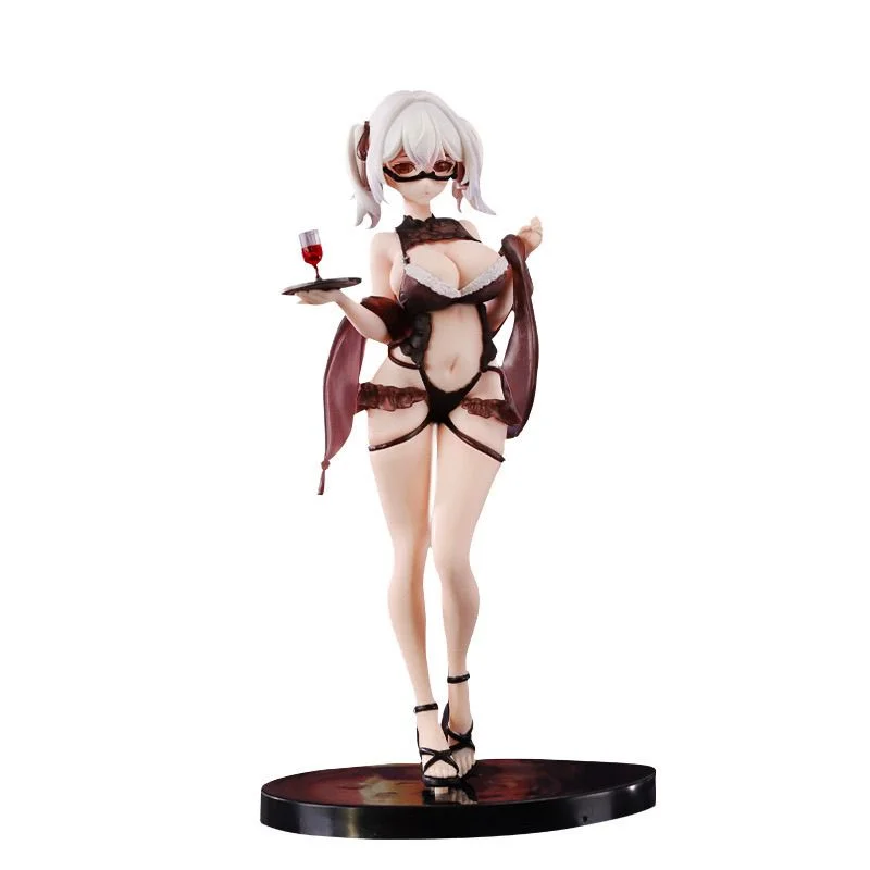 

Eye-tracking sommelier Cynthia, standing beautiful girl ornament, two-dimensional model chassis scene collection