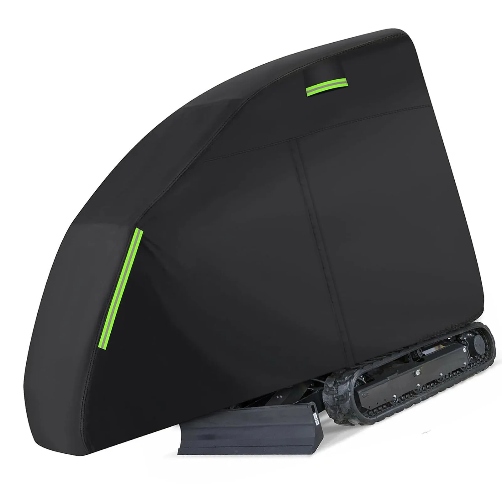 غطاء حفارة صغير مناسب لـ Bobcat E20 1760-3530lbs مقاوم للماء 210D قماش أكسفورد ملحقات خارجية بسحاب أسود