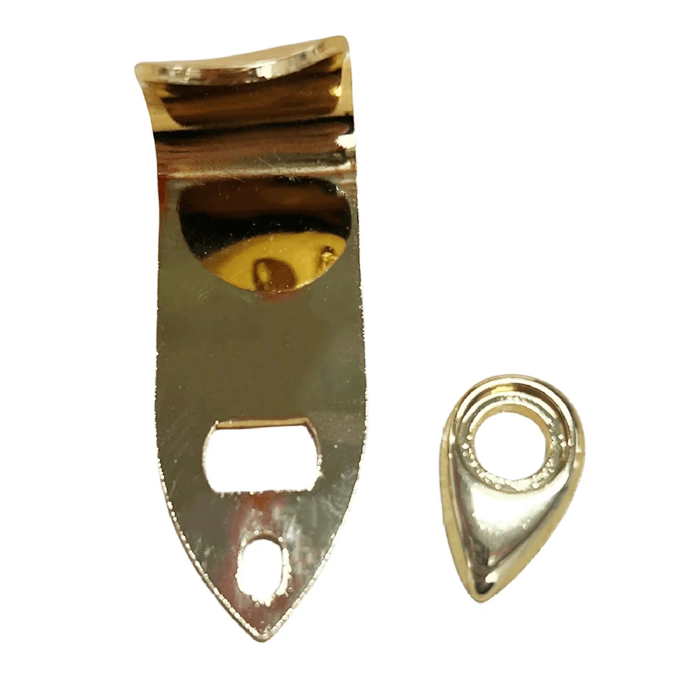 2 PCS Thumb Support Hook for Alto Soprano Tenor Saxophone Metal Thumb Rest for Right Hand Stability and Control