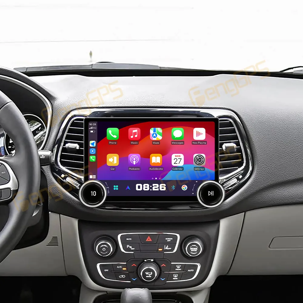 

Автомобильные аксессуары: автомагнитола для Jeep Compass 2017-2021, Android Auto, GPS-навигация, мультимедийный стереоприемник, головное устройство, офлайн-карты