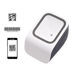 1D 2D QR Desktop Barcode Scanner Platform Hands-free USB Wired Bar Code Reader Scanner Compatible with Window Android System
