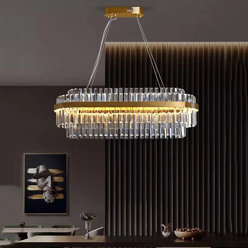 

home decorationPendant lights, luxury crystal living room chandelier, bedroom Pendant lamp, ceiling light, indoor lighting
