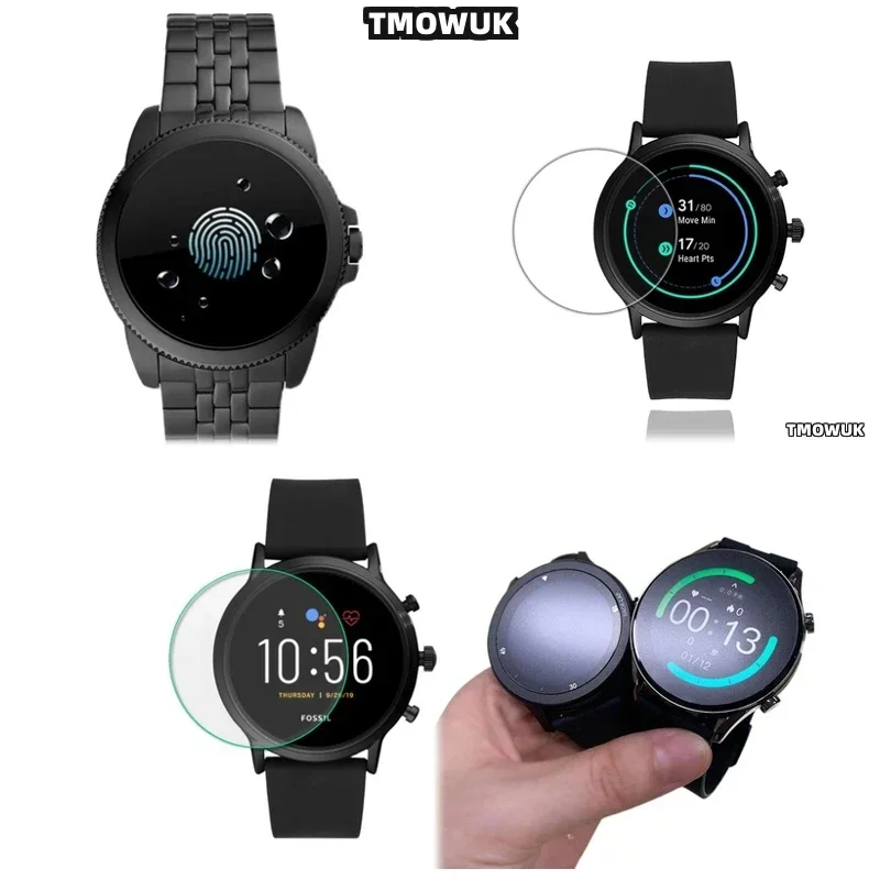 

For FOSSIL Gen 5 5E 6 42MM 44MM Invisible Edge Film, Enhances Watch Durability