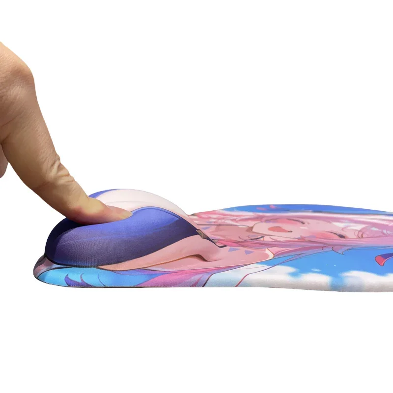 

Anime Citlali Sexy Breast 3D Mouse Pad Cute Girl Boob Wrist Rest Silicone Gel Desk Mat