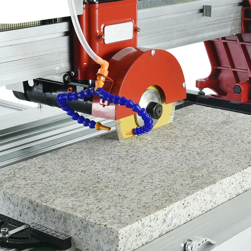 2500W Fully Automatic Electric Tile Cutting Machine 45 Degree Chamfering, Edging, Grooving Water Jet Stone Cutting Machine