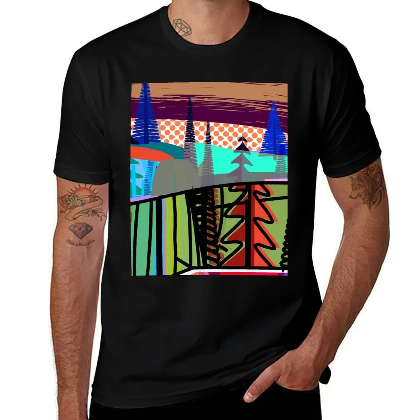 

Imaginary Memory Bolinas T-Shirt Personalized t-shirt hippie clothes aesthetic clothes black t-shirts for men