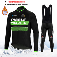 Winter Men's Cycling Jersey Sets Fleece Mountian Bicycle Clothes Wear Ropa Ciclismo Racing Bike Clothing Team Cycling Suit 2026