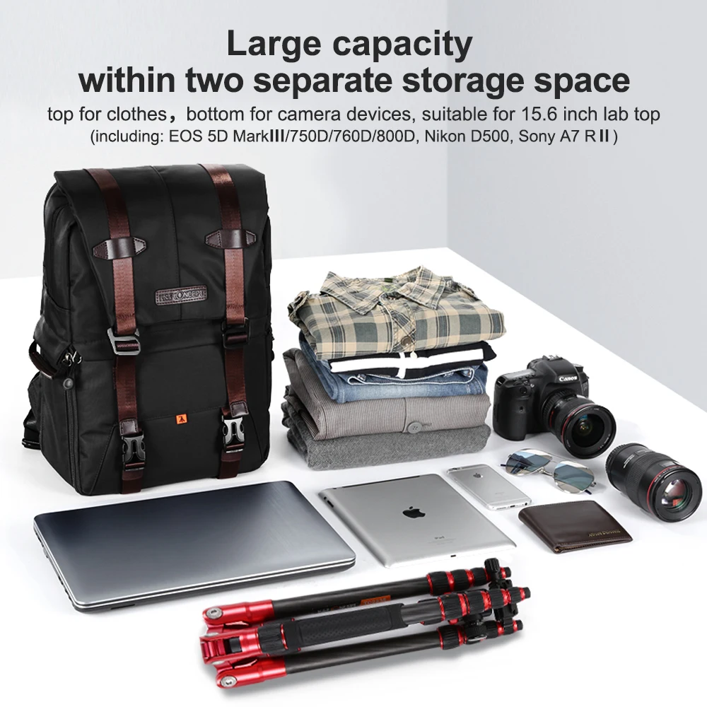 กระเป๋าเป้สะพายหลังกันน้ำสำหรั - Laptop Backpack 15.6 บทวิจารณ์และราคา