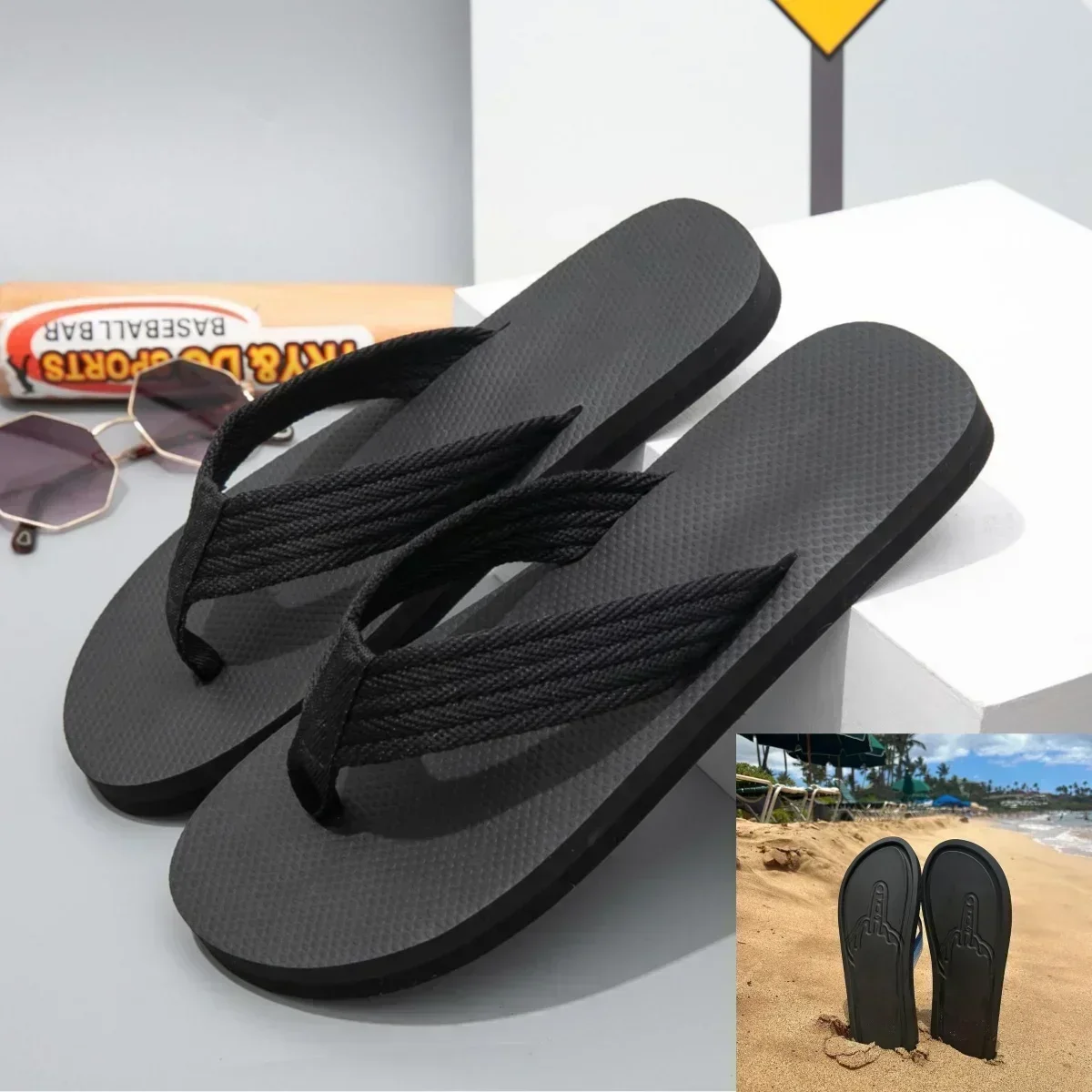 Chinelo Dedo do Meio
