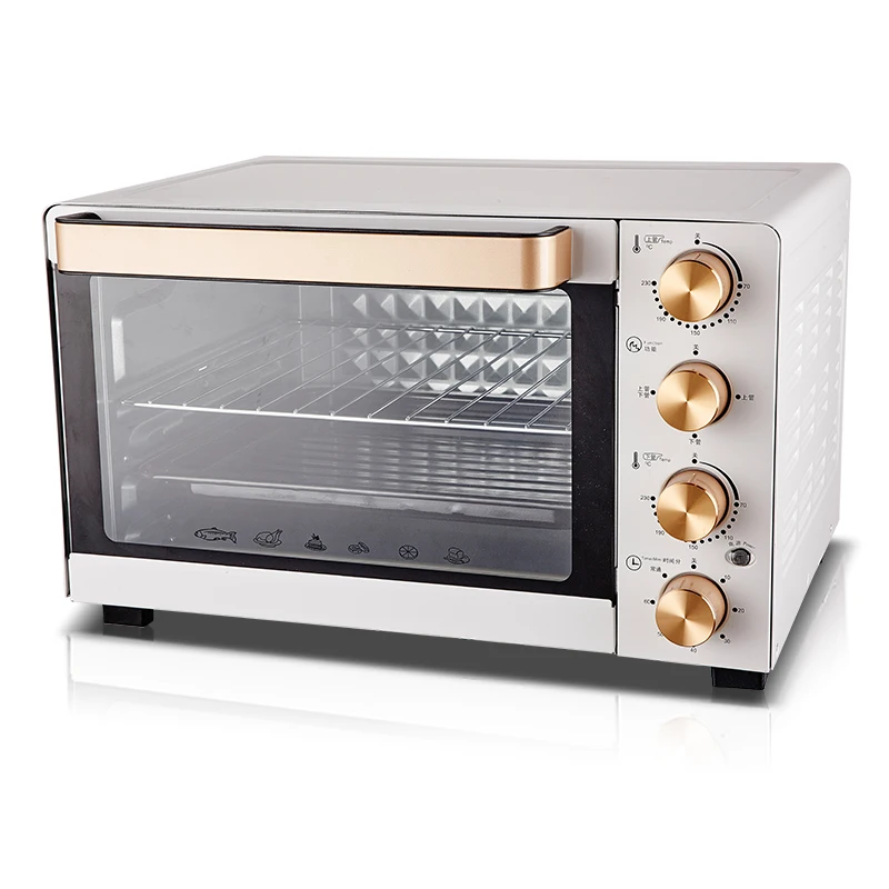 Wholesale Metal 60L Large Toaster Oven Barbecue Factory Cheap Price Baking Electric Mechanical Home  Kitchen Oven