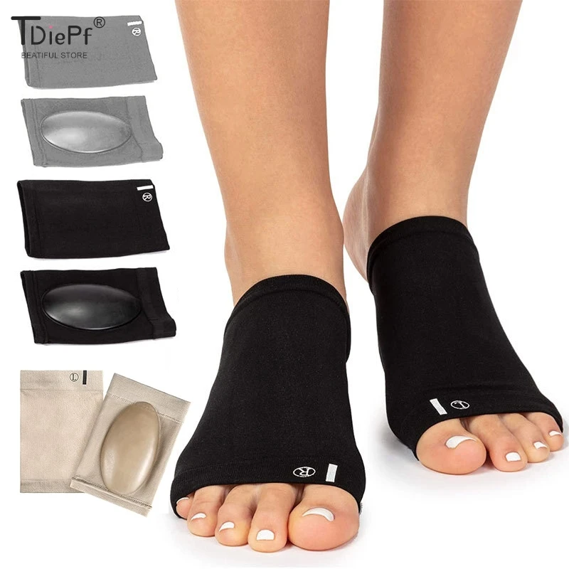 2pc Fuß Bogen Unterstützung ortho pä dische Einlegesohlen Verband Pads für Schuh Männer Frauen Fuß Valgus Varus Sport Einlegesohlen Schuhe in lagen Kissen