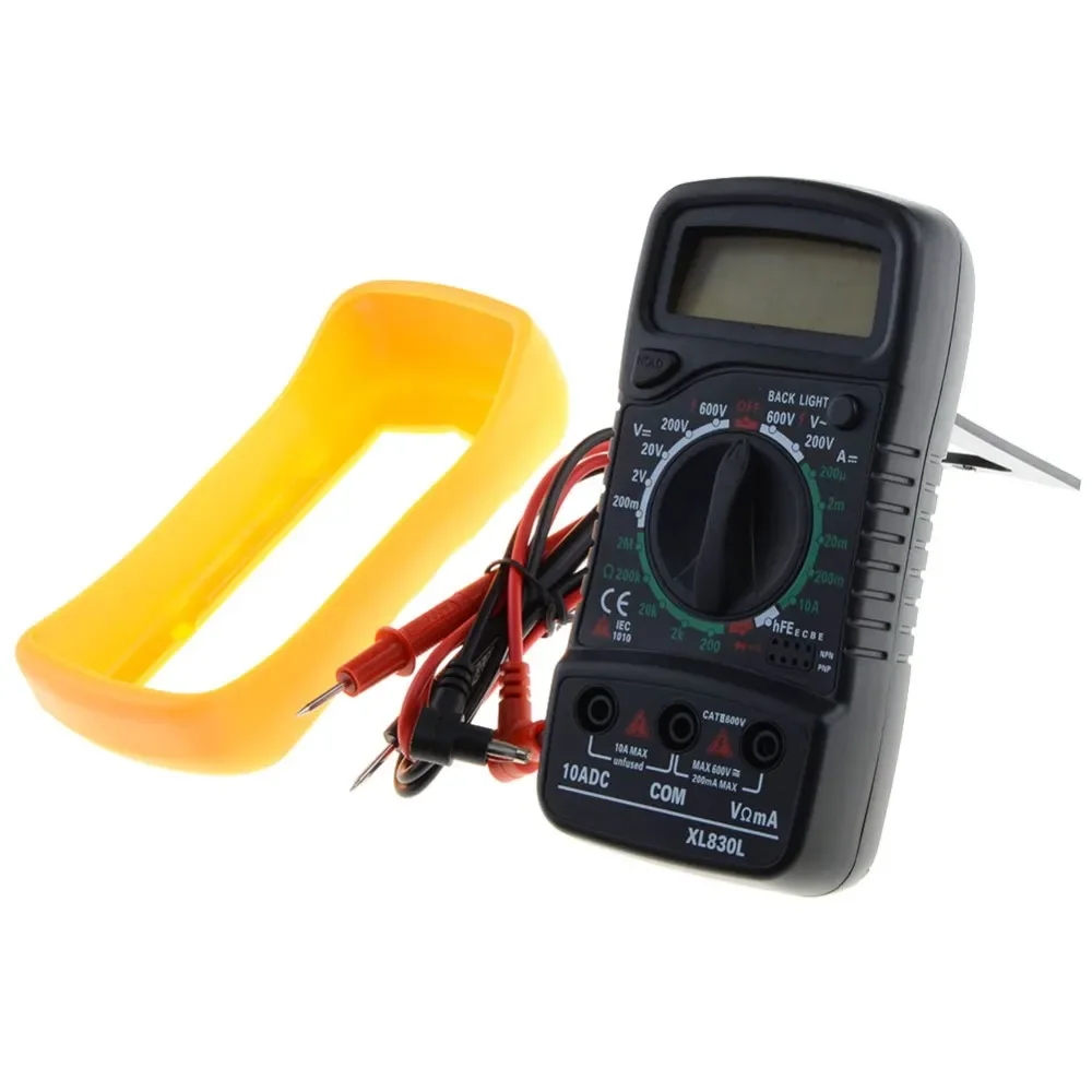 Handheld Multimeters Counts Measurement LCD Digital Multimeter Tester XL830L