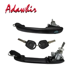 6K0837205 6K0837206 FRONT LEFT RIGHT DOOR HANDLE WITH LOCK BARREL FOR FORD GALAXY 1995-2006 33MM PIN LENGTH