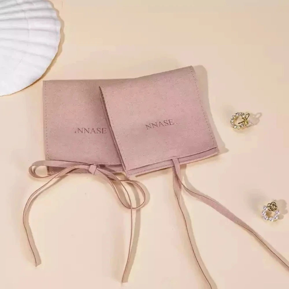 

Microfiber Jewelry Pouch, Envelope Suede, Eco Friendly, Mini Jewelry Pouch,Wedding, Birthday Party,Shower, Engagement, 50Pcs