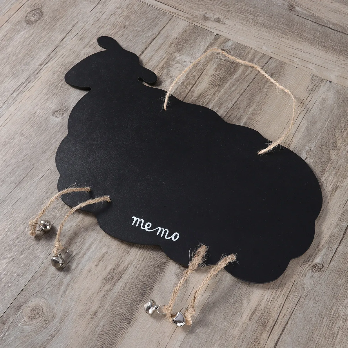 Sheep Shaped Mini Chalkboard Blackboard Sign Hanging Wooden Message Board Wedding Guest Book Menu Schedule Reminder Decor Craft