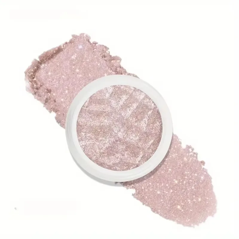 Galaxy Nude Highlights Oogschaduw Witte Parel Licht Glitter Monochroom Shimmer Modder Aardappelpuree Helder Oogschaduwpalet