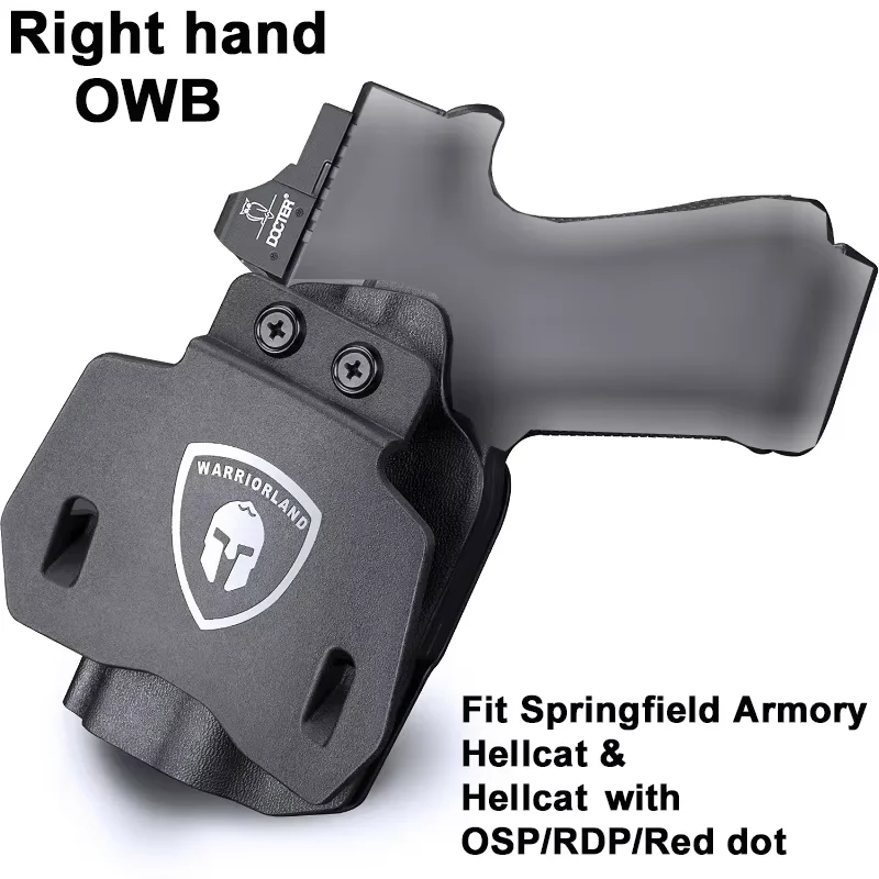 

Hellcat,Fit Springfield Armory Hellcat & Hellcat with OSP/RDP/Red Dot,OWB Holster,Tactical Fast Draw Right Handed,Pistol Holders