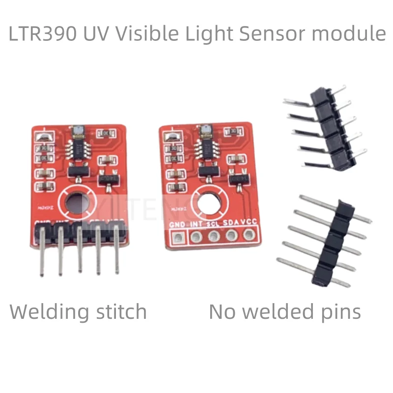 LTR390 I2C interface LTR390 UV Visible Light Sensor module 3.3V-5V for UV intensity detection