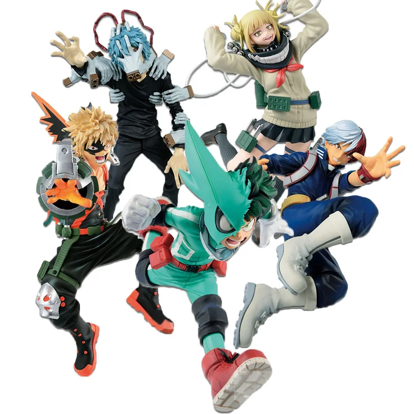 25cm Anime My Hero Academia Figure PVC Age of Heroes Figurine Deku Action Collectible Model Decorations Doll Toys For Children