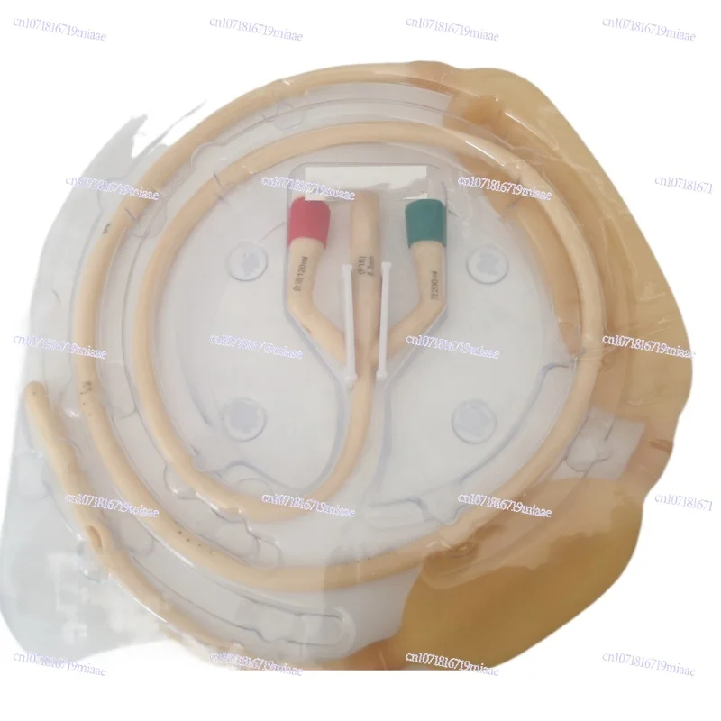 

three chambers, two sacs, two sacs, double sacs, gastric tube, latex hemostatic balloon, double balloon, gastrointestinal tube