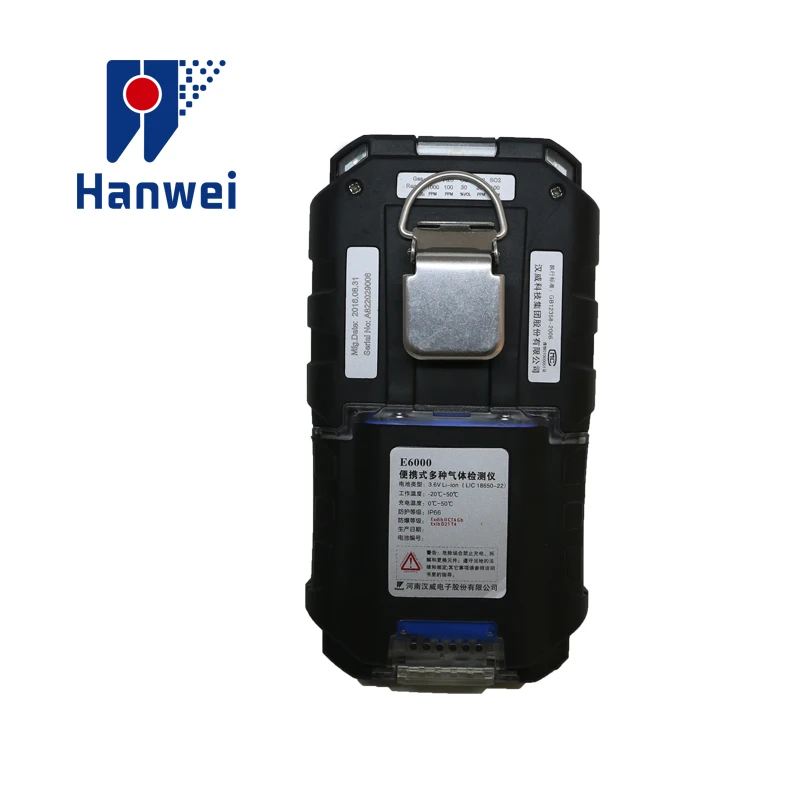 Hanwei E6000 Portable Multi-gas 6 in 1 Detector