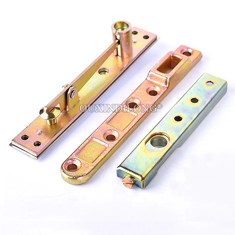 

1 Set Heavy Duty Door Pivot Hinges Top Shaft Glass Door Upper and Lower Door Shafts Rotary Axis Floor Springs Hinges Accessories