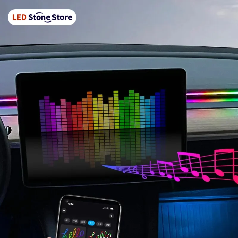 64 Colors Car Led A…