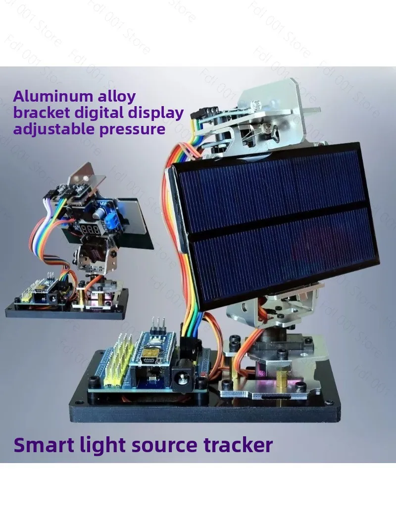 arduino-diy-smart-solar-tracking-device-power-generation-maker-project-small-production-tracking-radar