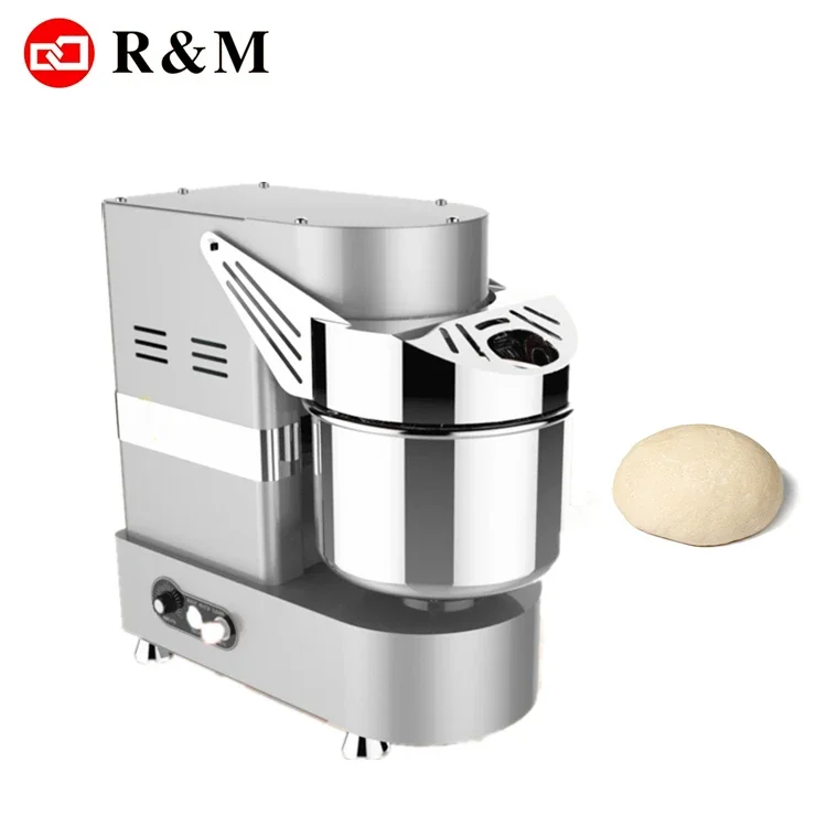 mini home use electric small mixer machine bread mixer machine dough mixing equipment 10 L flour pastry spiral mixing