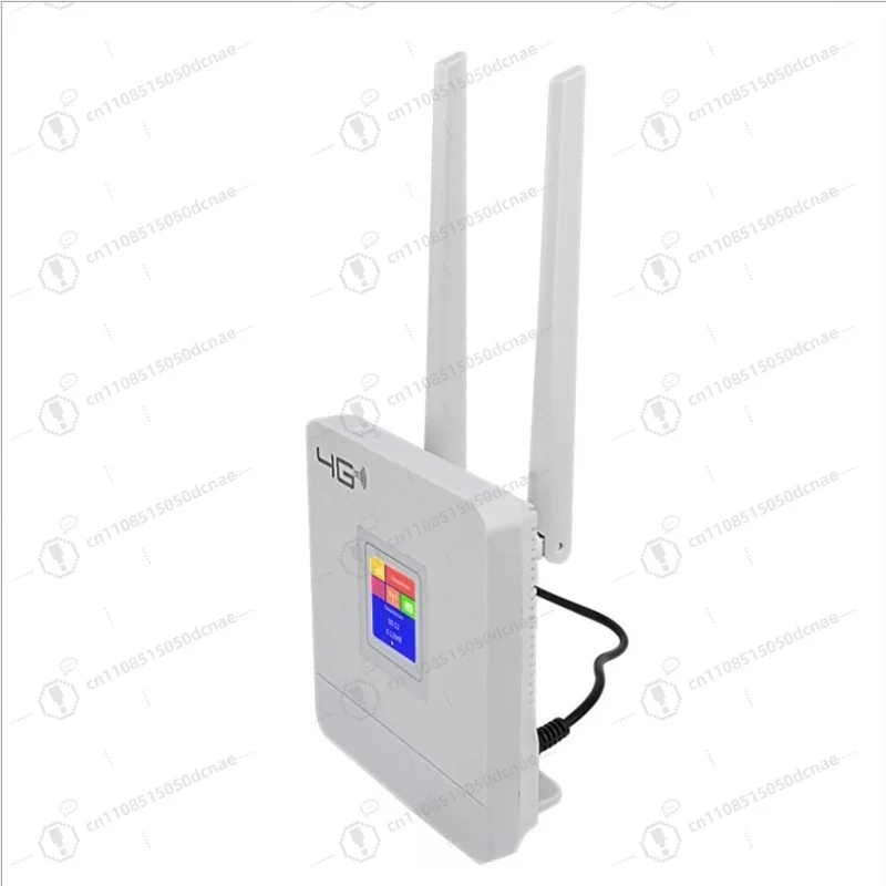 Smart LCD Display 4G LTE CPE Router 150Mbps Unlocked SIM Card Slot Wireless WiFi Modem for Home Office Outdoor Use