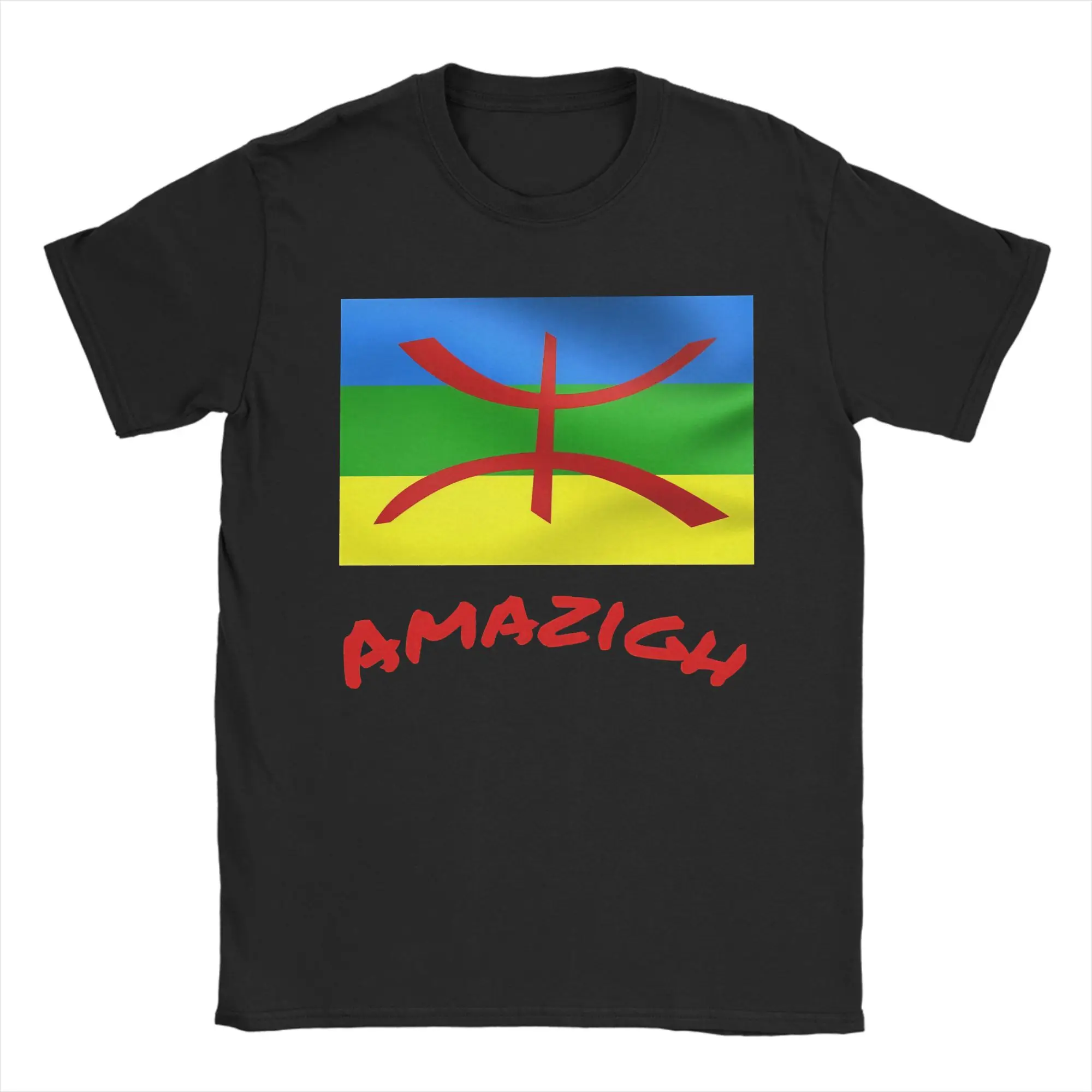 Berber Amazigh Rif T Shirt  Hip Hop T-Shirts Short-Sleeve Y2K Funny Tops Summer 100% Cotton 4XL 5XL 6XL Clothing