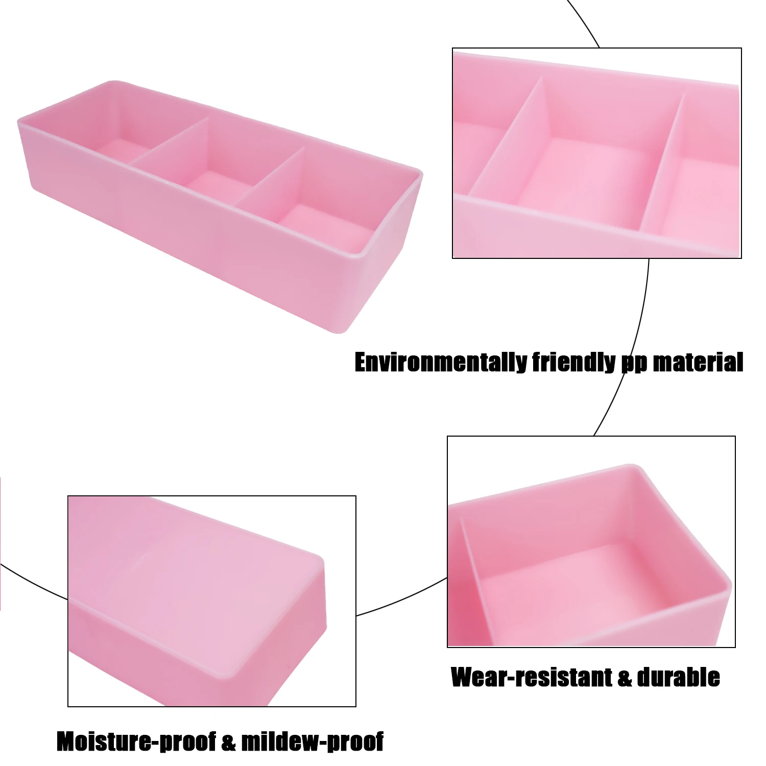 False Eyelash Storage Box For Eyelash Extension Tool Organizer Lash Accessories Cosmetic Makeup Tools Storage Box Wholesale