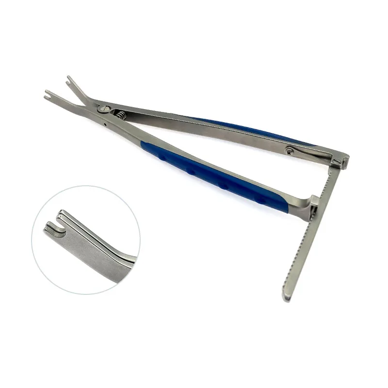 

1Pcs Distractor Clamp 270mm Spinal Instrument with Silicone handle Stainless Steel Orthopedics Surgical Instruments