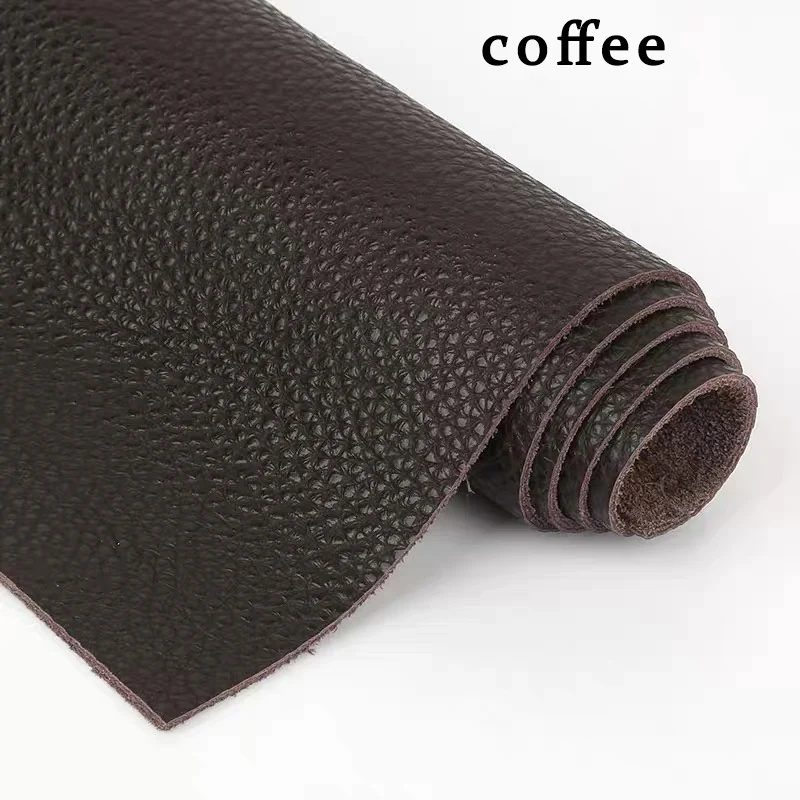 Echtes Leder, Oberleder aus Rindsleder, braunes Leder, importiertes Leder, komplettes Kaffeemöbel-Set, weiche Polsterung für das Bett, Leder. – Detail 7