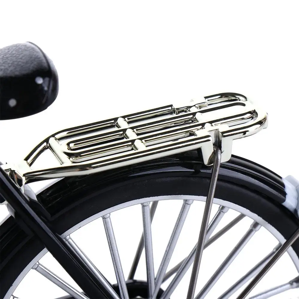 โมเดลจักรยานเสือภูเขาแบบย้อนยุค ของตกแต่งรูปปั้นนักปั่นจักรยาน จักรยานจำลอง จักรยานวินเทจ