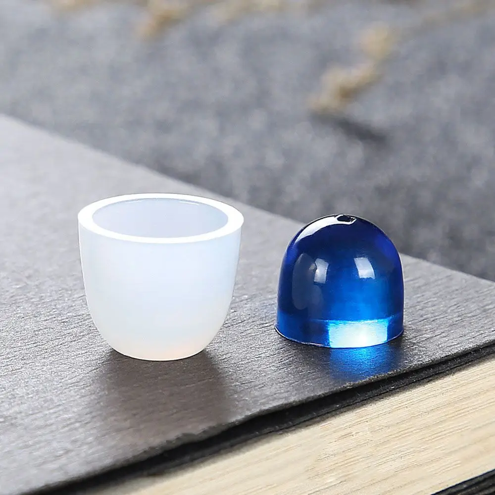 ホルダーミニ 3D ソリッド DIY ペンダントキャップエポキシジュエリーアクセサリー工芸ツールシリコーン型ジュエリー作成
