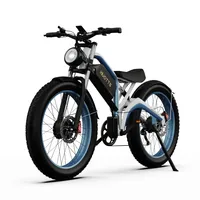 DUOTTS N26 Electric Bicycle 750W*2 Dual Brushless Motor 48V20AH Battery E-bike 26*4.0 Inch Wide Tire Adult Electric Bicycle