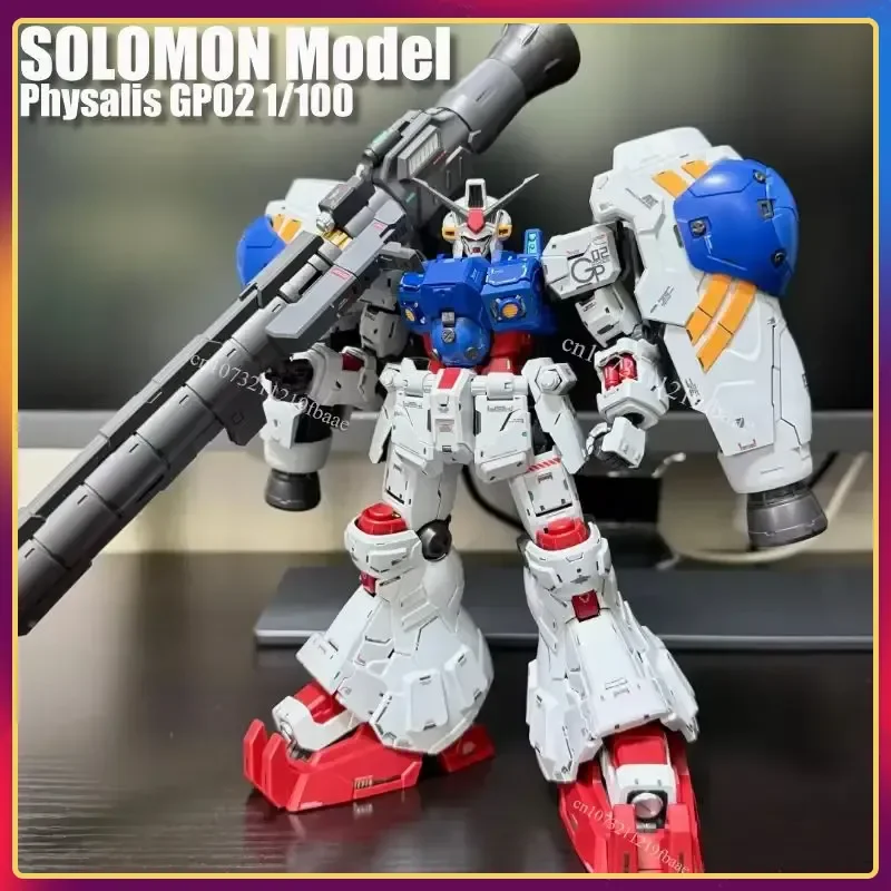 SOLOMON Physalis GP02 1/100 Scale Multi-Layer Skeleton Mecha Action Figure Assembly Model Kit Toy Gift for Collectors Toy Gift view 3