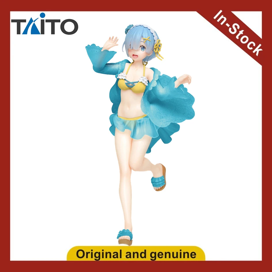 

【UA】TAiTO PCS Re:Zero - Жизнь в другом мире с нуля: Фигурка Рем в купальнике с лотосовым листом, новая версия, модель, подарок
